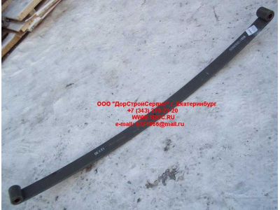 Лист 6х4 №01 передней рессоры L-1880*13*90 (м.ц.-1850) H/BB HOWO (ХОВО) WG910052002-1 фото 1 Тула
