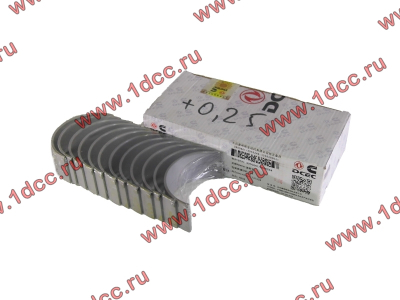 Вкладыши шатунные ремонтные +0,25 340-375 л.с.DF DONG FENG (ДОНГ ФЕНГ) C3966244/C3950661 (+0,25) для самосвала фото 1 Тула