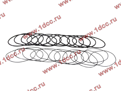 Кольцо уплотнительное гильзы цилиндра (комплект 12 тонких и 12 толстых) двигатель TD226B6G Lonking CDM (СДМ) 01153804/01153805 фото 1 Тула