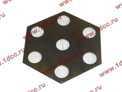 Шайба балансира регулировочная шестигранная (6 отв. + 1 по центру) SHAANXI / Shacman (ШАНКСИ / Шакман)  фото 1 Тула
